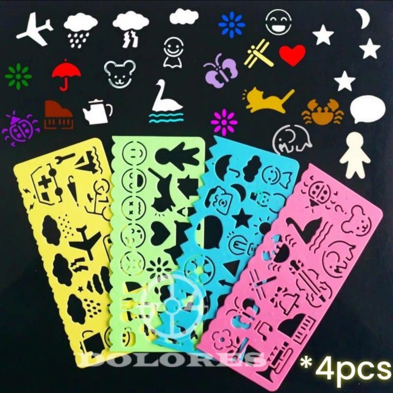 Rainbow Scratch Paper Art Pintura Cinturón Bolígraf Molde 50