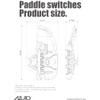 AZUTO Paddle Switch/Steering Shift Covers for Jeep Wrangler JL/JT 2018-2026