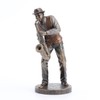 Veronese Design 7 1/4" Jazz Band Saxophonist Resin Figurine Bronze