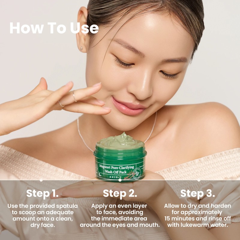 AXIS-Y [AXIS-Y]Mugwort Pore Clarifying Wash Off Pack 100ml