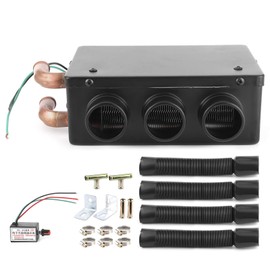 Car Heater Kit,12V 50W Car Heater 3 Hole Portable Winter Fast Heating Warmer Frost Removing Low Noise