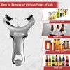 Octina Mason Jar Opener & Bottle Opener No Lid Dents