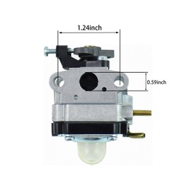KELKONG 753-05908 Carburetor for Troy-Bilt TB4SC Vane Blower Compatible with Craftsman 4-Cycle 25cc Handheld Blower Gas Blower Carb Replacement for HB425 BV428