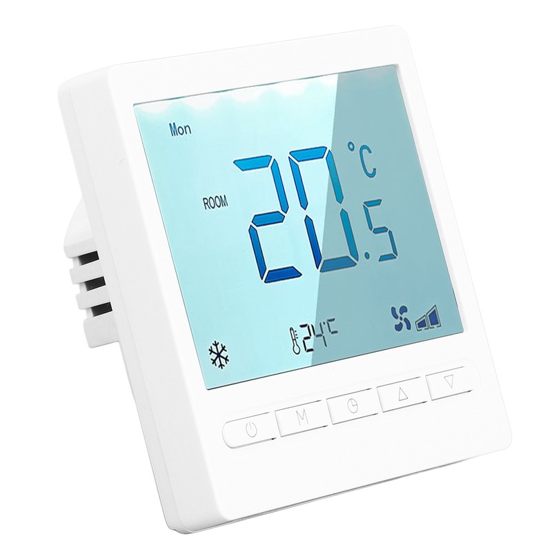 Programmable Thermostat High Accuracy Large Screen LCD Thermostat for Living