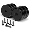 MIKEDE Strong Magnets with Holes, 100LB+ Strong Neodymium Magnets with
