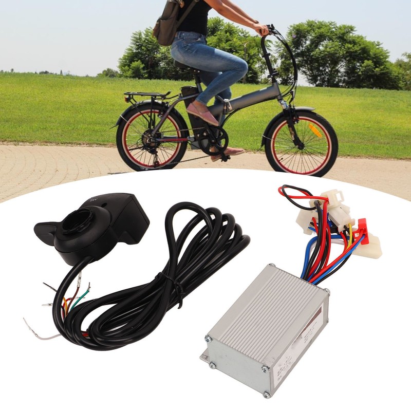 24V 250W Electric Bike Controller Thumb Throttle Set for Electric