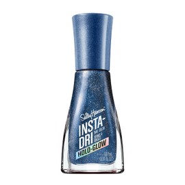 Sally Hansen Sally Hansen Insta-Dri? Holo-Glow, Holo-back, Quick Dry, Long Lasting, Streak-Free Shine, Metallic Blue Nail Polish