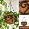 Coconut Brown Hanging Planter Basket for Indoor & Outdoor Plants