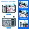 SHIFANQI Wheelchair Bag, Walker Bag, Wheelchair Side Bag, Armrest Organizer
