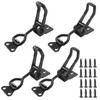 OSVJE 4 Pack Heavy Duty Toggle Clamp, Adjustable Black Toggle