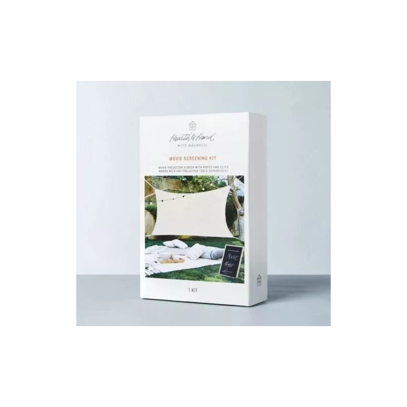 Hearth and Hand Magnolia Movie Screen Projector Screening Kit