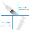 ROSENICE Dental Syringe 4pcs Disposable Dental Irrigation Syringe with Curved