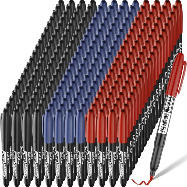 Thenshop 300 Pack Permanent Markers Bulk First Day of School
