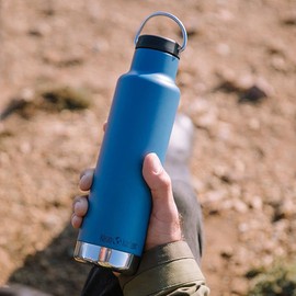 Klean Kanteen 1008491 Classic Insulated Drink Bottle, 20 oz (592 ml), Real Teal