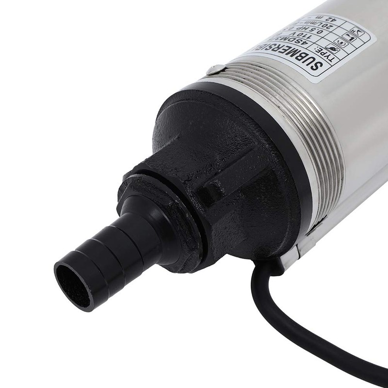 1/2 hp 8000L / H Stainless Steel Submersible Deep Well