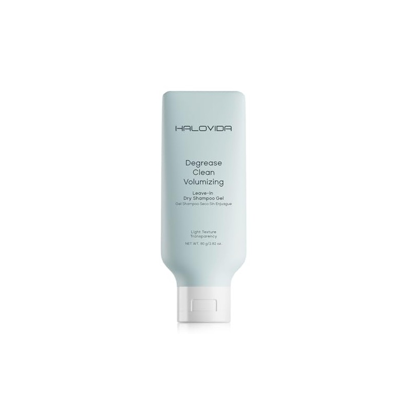 HALOVIDA Leave-in Dry Shampoo Gel, Instant Oil Absorption & Volume,