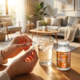 Vitamina D Con Zinc Pronacen 90 Tabletas 400 IU Suplemento Alimenticio Vitamina D3 Zinc Calcio 500 Mg Cu Presentacion Frasco 90 Porciones Sin Sabor...
