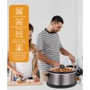 2 Pieces Heat Resistant Mat for 6-8 Quart Slow Cooker,