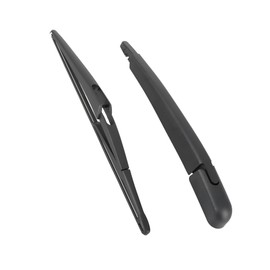 VekAuto 1 Set Rear Wiper Blade Arm Set Compatible for Nissan Juke Livina Geniss Grand Livina, Plastic Metal Rubber