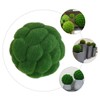 TEHAUX Artificial Moss Topiary Ball Home Decor Fake Moss Ball