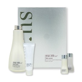 Sum37 Degree Skin Saver Essential Clear Cleansing Oil 400ml Large Capacity Special Set / 숨37도 스킨 세이버 에센셜 클리어 클렌징 오일 400ml 대용량 기획세트