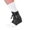 Mueller 4177-3 Tape Style Ankle Brace, Large, Black)
