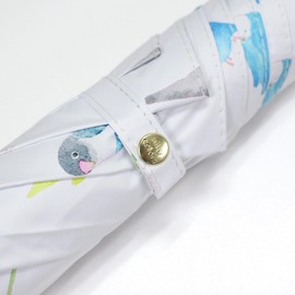 Nifty Colors 2482OF Folding Umbrella, Blackout Slender Mini