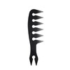 bicrops-4PCS Professional Comb Set, Wide Tooth Rat Tail Fine Tooth