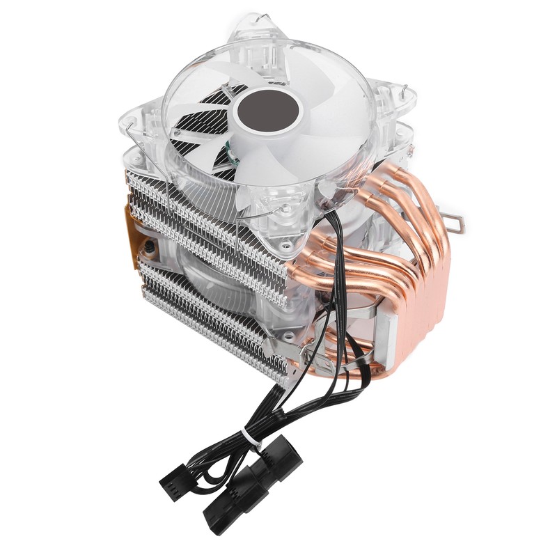 LANSHUO CPU Cooler Computer Supplies 4Pin for Intel LGA/775/1155/1156/1366 AMD/AM2/AM2+/AM3