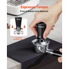 VEVOR YFQ51mm0101020001 Coffee Tamper 304 Stainless Steel + Aluminium Alloy
