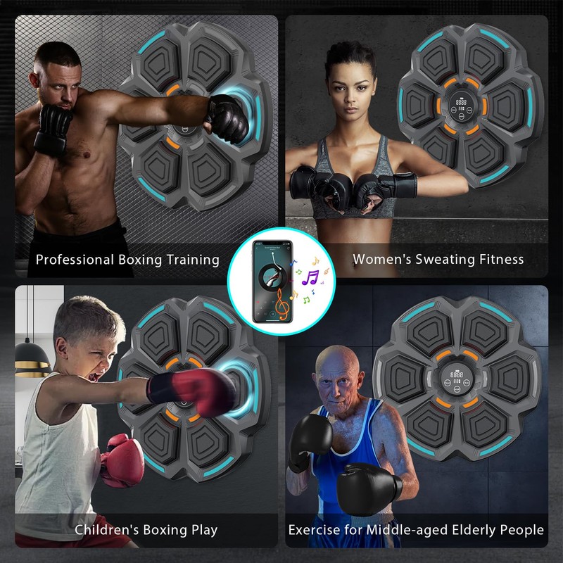 New Music Boxing Machine for Adults and Kids, Training Machine