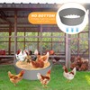 Cinnvoice Chicken Dust Bath Tub Ring 25" D x 5.9"