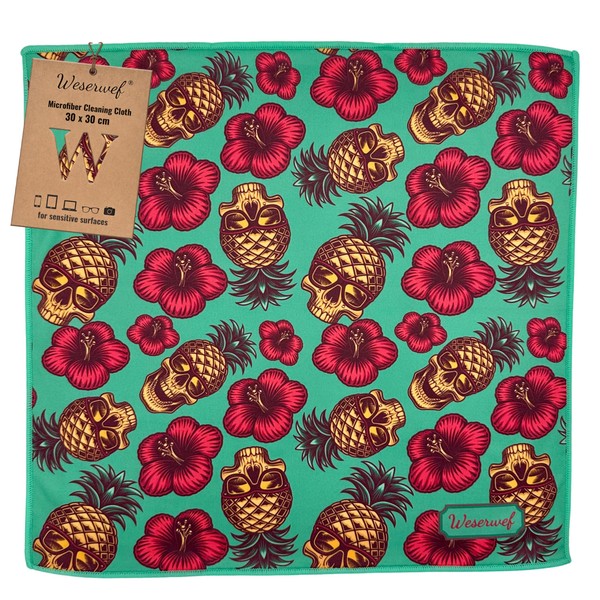 WESERWEF® XXL Microfibre Cloth Glasses Cleaning Cloths in Optician Quality