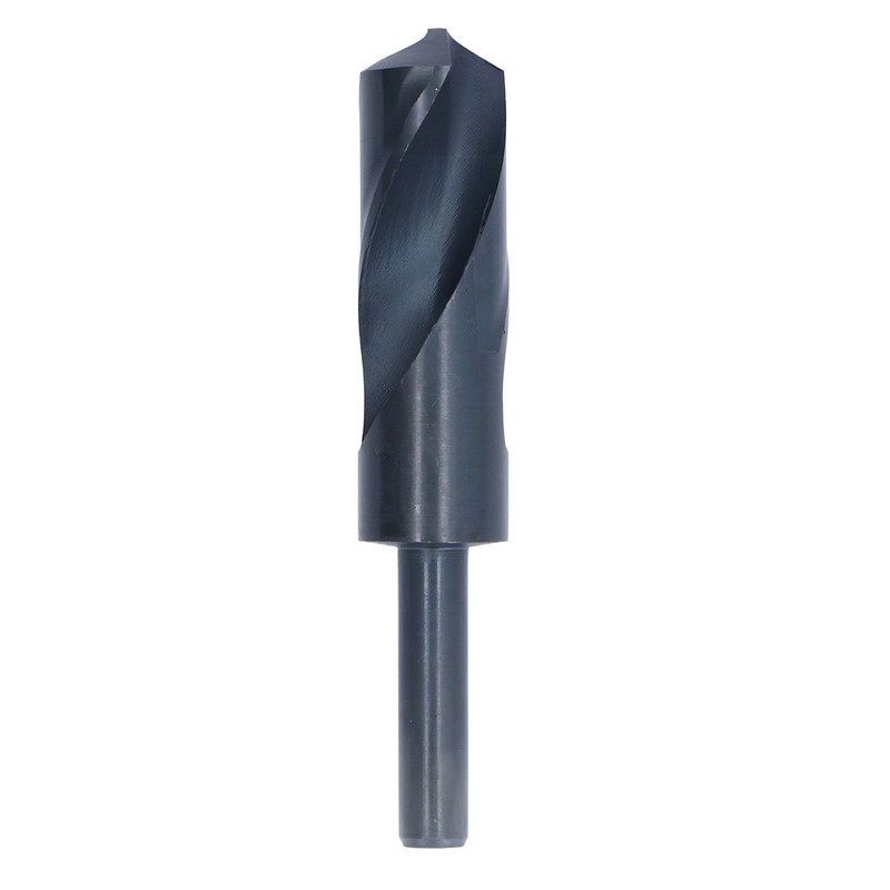 Reduced Shank Drill Bit High Speed Steel 1/2in Black Twist