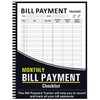 Bill Tracker Notebook: Monthly Bill Payment Checklist - 8.5" x
