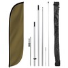 LookOurWay Feather Flag Pole Kit - 12 Feet Tall Advertising