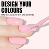 TOMICCA UV Nagellack Pastel, 15ml Macaroon Rosa Gel Nagellack,Soak Off