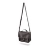 Rename Horizontal Shoulder Bag, Front Buckle, 2-Way, Braun