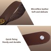 UPIQNG Guitar Headstock Strap Leather Neck strap Acoustic Guitar Strap