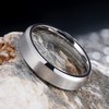 King Will 6mm Stainless Steel Ring Matte Finish & Polished