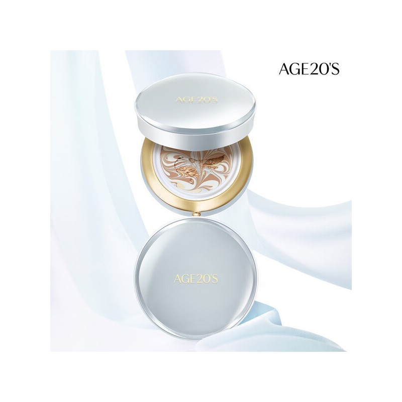 Age 20's (현대Hmall)에이지투웨니스AGE20S 시그니처 에센스 커버 팩트 마스터 벨벳(케이스1+리필2) (SPF50+