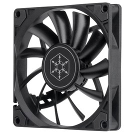 SilverStone Technology Air Slimmer 90 Enhanced Performance 92mm Slim Fan with PWM, SST-AS90B