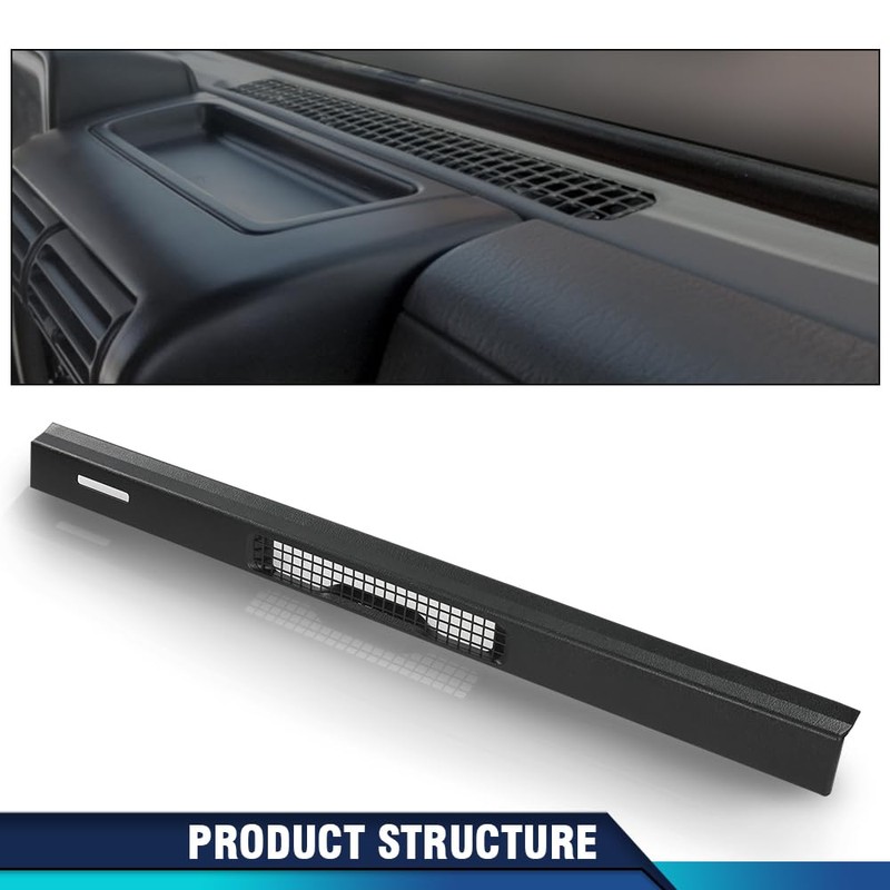 PIT66 Dash Top Cover Compatible with Jeep Wrangler TJ 1997-2006