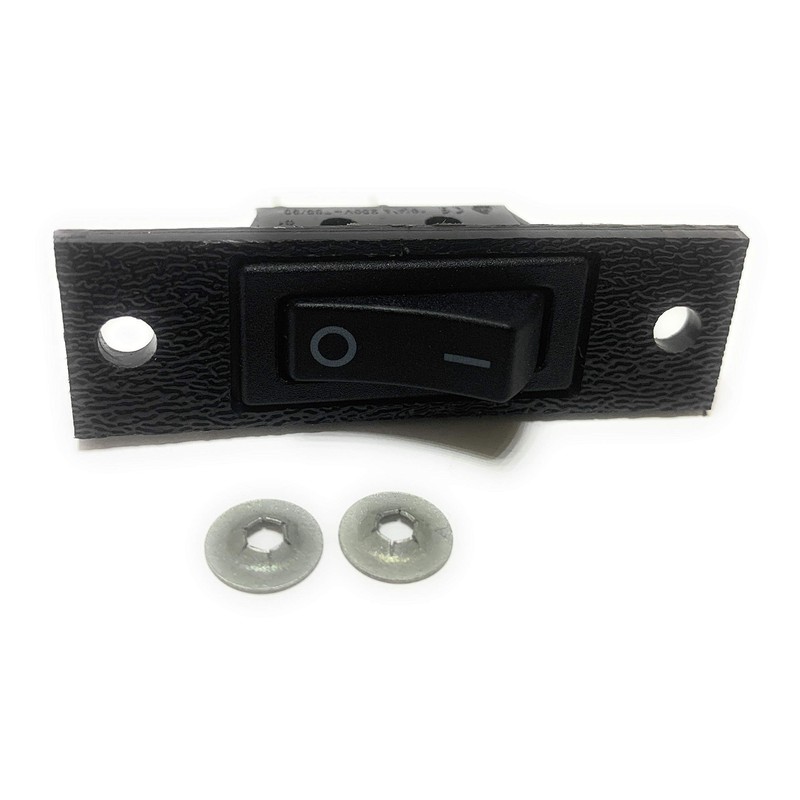 12001130 Replacement Black Fan Rocker Switch Compatible With Whirlpool Jenn-Air