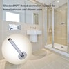 NPT 20mm Shower Extension Arm SUS304 Stainless Steel Ceiling Mounted