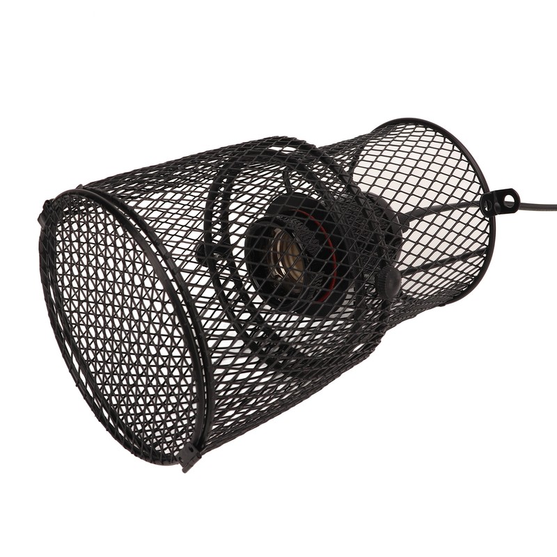 Reptile Heat Lamp Guard Avoid Scald Retractable Reptile Heat Lamp