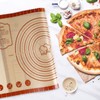 26x16 Inch Extra Thick Silicone Baking Mat with Measurements, Non-slip