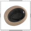 Chrome Crane CB361 Medium Folding Hat, Straw Hat, Basket Checker,