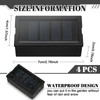 Weewooday 4 Pcs Solar Lamp Replacement Top 1.57 x 2.76