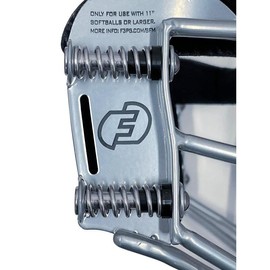 FORCE3 Softball Fielder Defender Mask - Size: Adult, Cage Color: Silver
